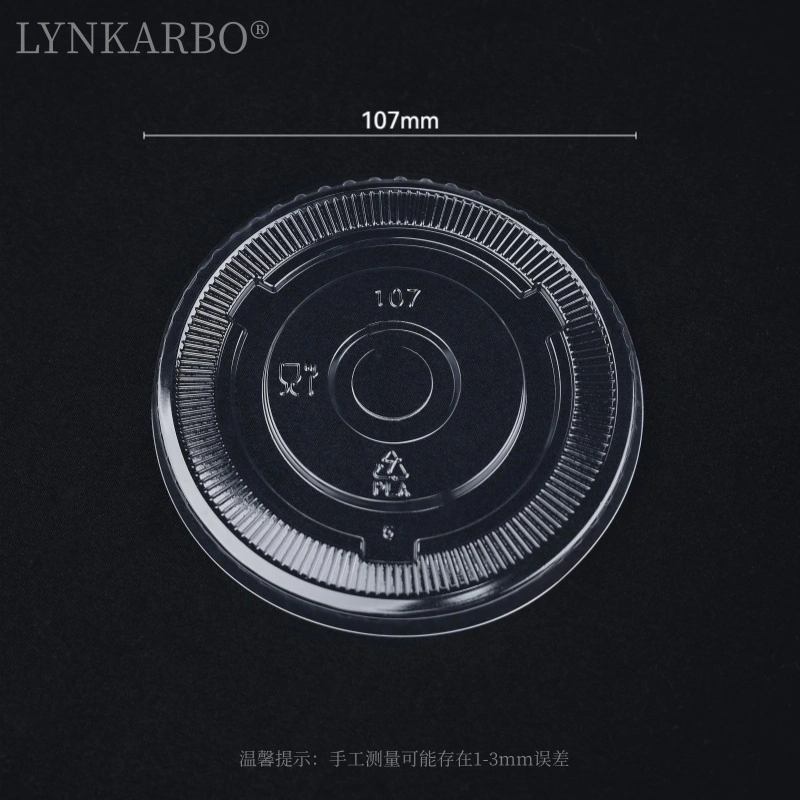 107 mm-es PLA lapos fedél