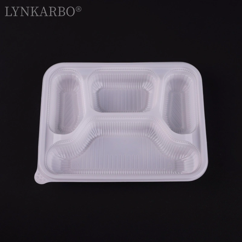 CPLA négyrekeszes ételtartó